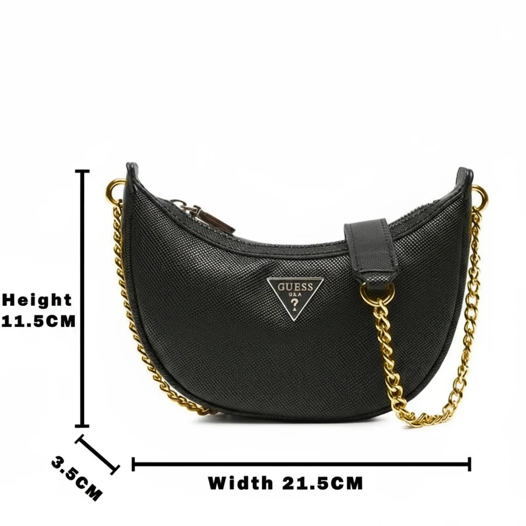 GUESS Eco Craig Mini Crossbody Saddle- GB313 - Image 3