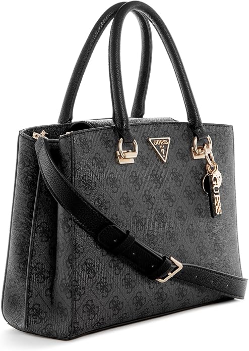 GUESS Noelle Basique Signature Logo Girlfriend Satchel Bag GB505 - Image 3
