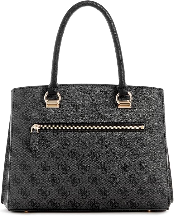GUESS Noelle Basique Signature Logo Girlfriend Satchel Bag GB505 - Image 4