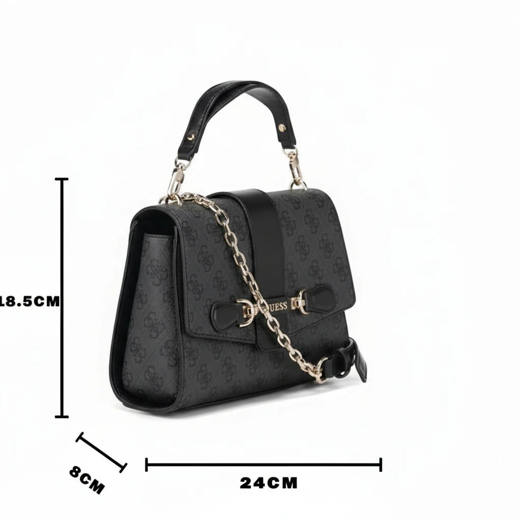 GUESS Nolana Top Handle Flap Bag- - Image 17