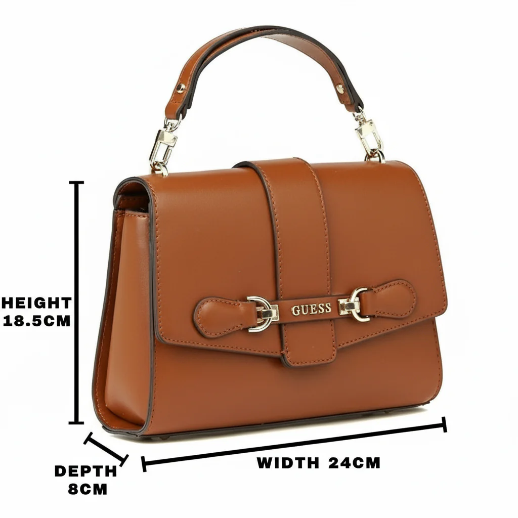GUESS Nolana Top Handle Flap Bag- - Image 21