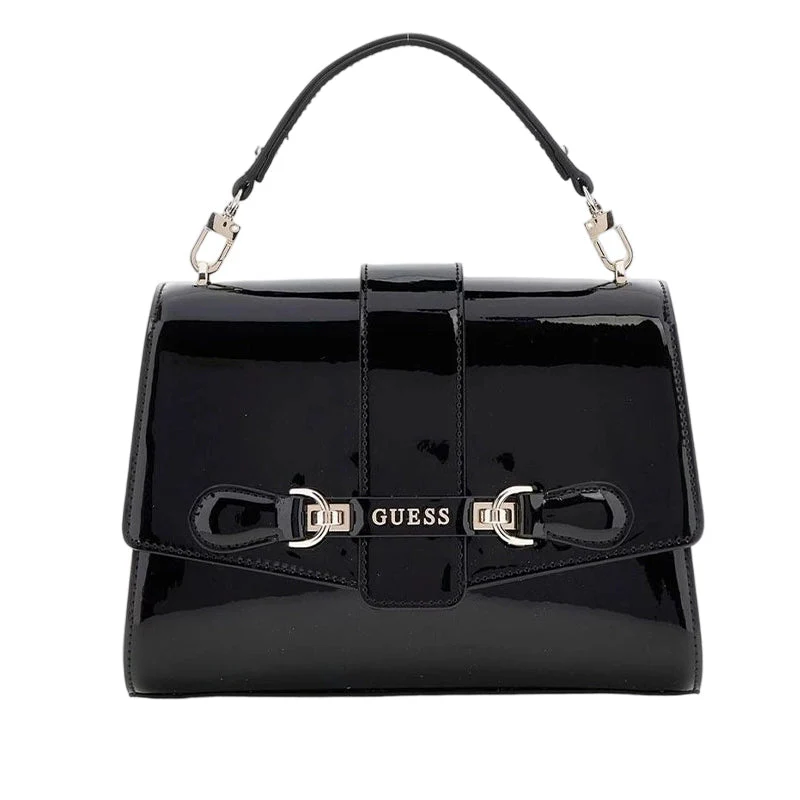 GUESS Nolana Top Handle Flap Bag- - Image 22