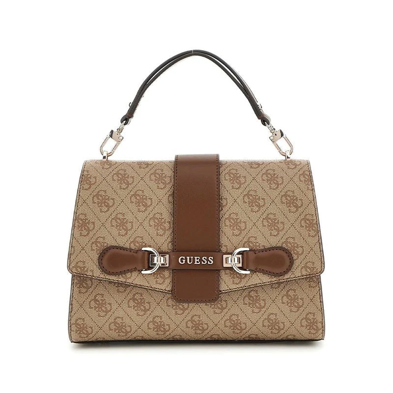 GUESS Nolana Top Handle Flap Bag- - Image 6