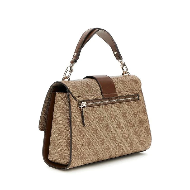 GUESS Nolana Top Handle Flap Bag- - Image 8