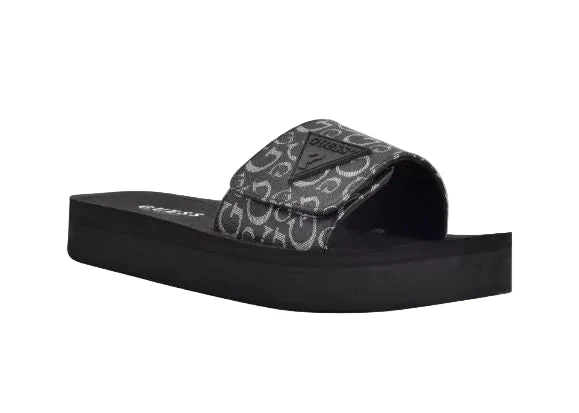 GUESS Parties Logo Slides – Black SLW11 - Image 3