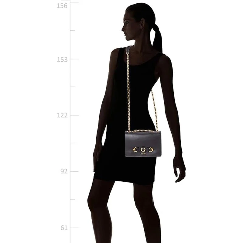 GUESS Women Izzy Convertible X Body Flap Bag - Image 8