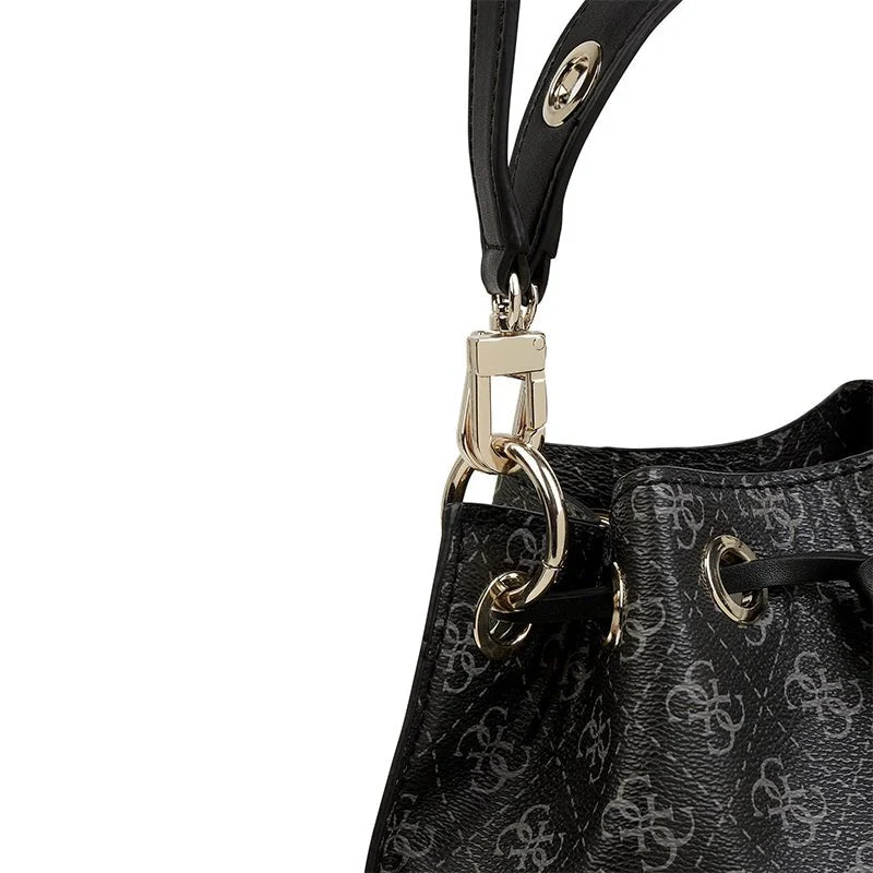 GUESS WASHINGTON DRAWSTRING BUCKET BAG - Image 10