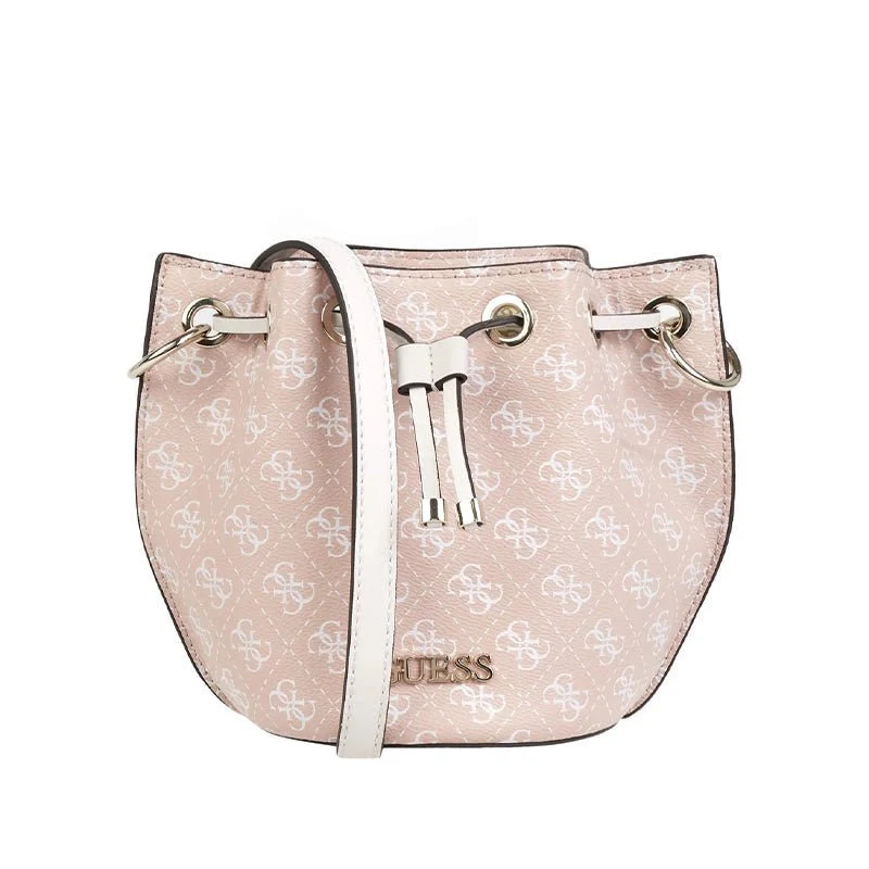 GUESS WASHINGTON DRAWSTRING BUCKET BAG - Image 14