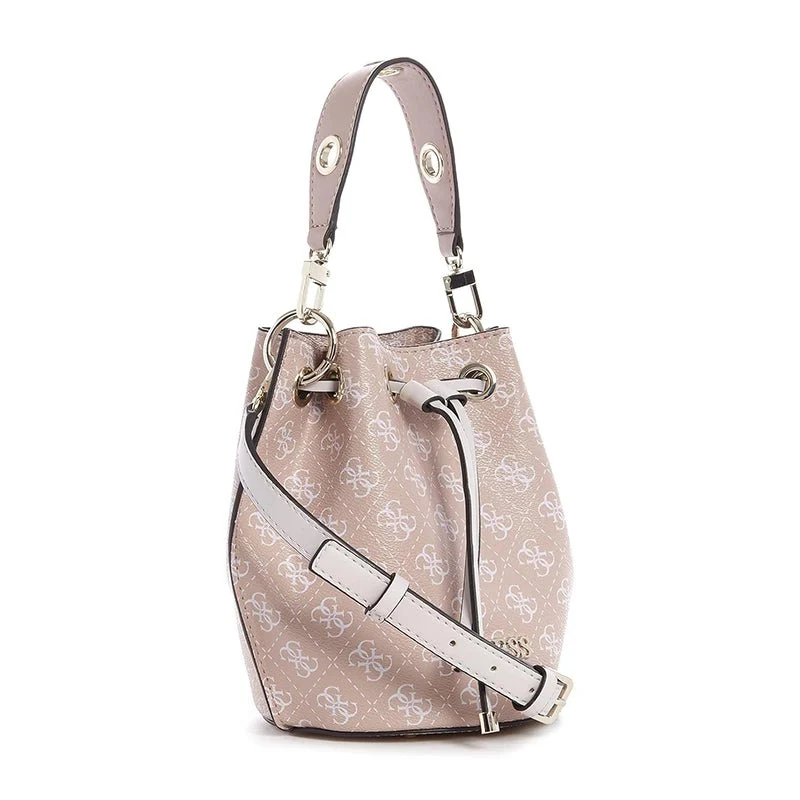 GUESS WASHINGTON DRAWSTRING BUCKET BAG - Image 18
