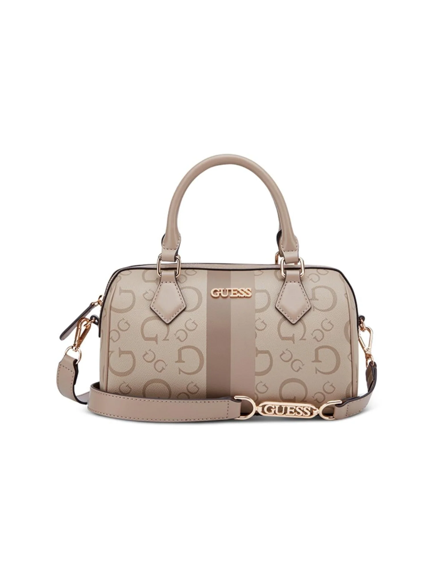 GUESS WESTER Box Satchel Mini Boston Bag