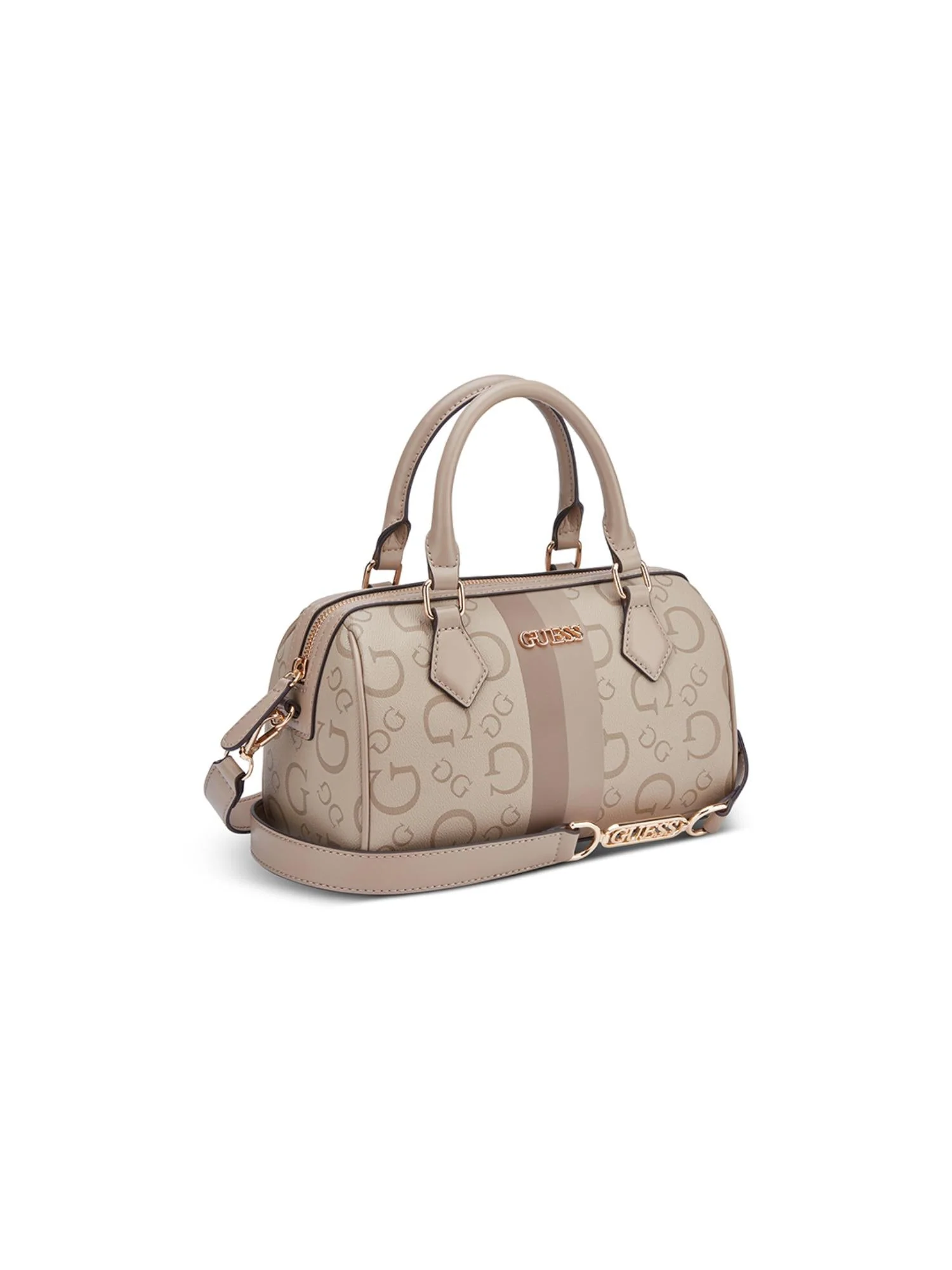 GUESS WESTER Box Satchel Mini Boston Bag - Image 5