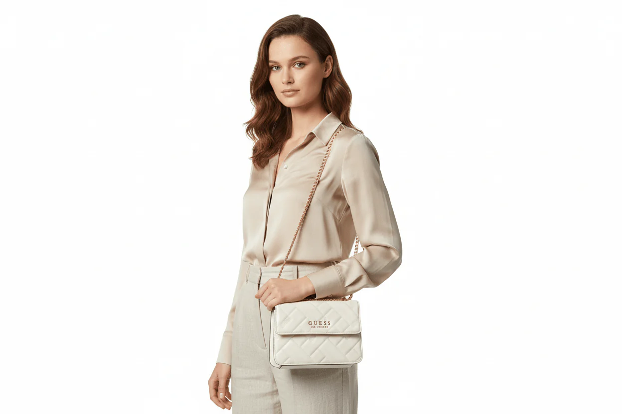 GUESS Kelce Crossbody Flap Bag Women - Image 2