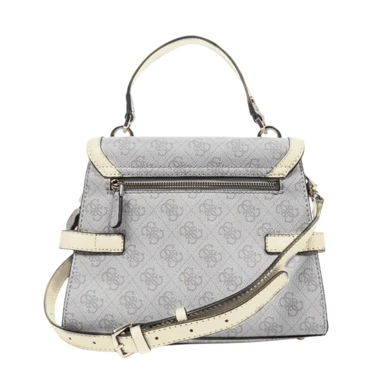 GUESS Zadie Logo Top Handle Flap Bag - Image 22