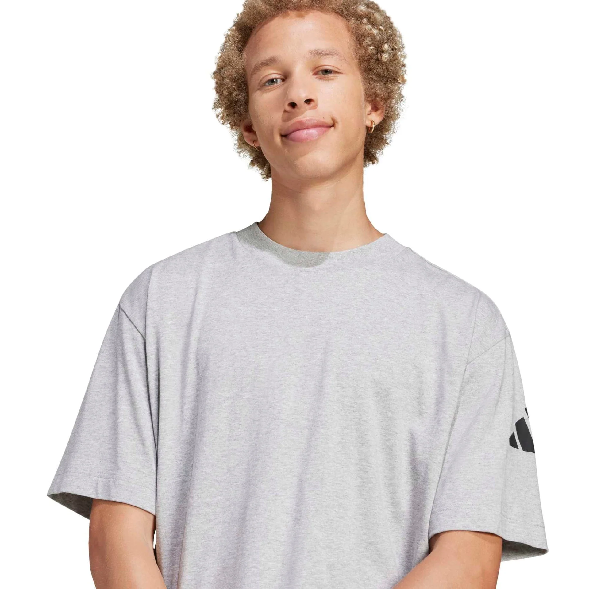 Essentials Loose Fit 3 Bar Logo T-Shirt - Image 5
