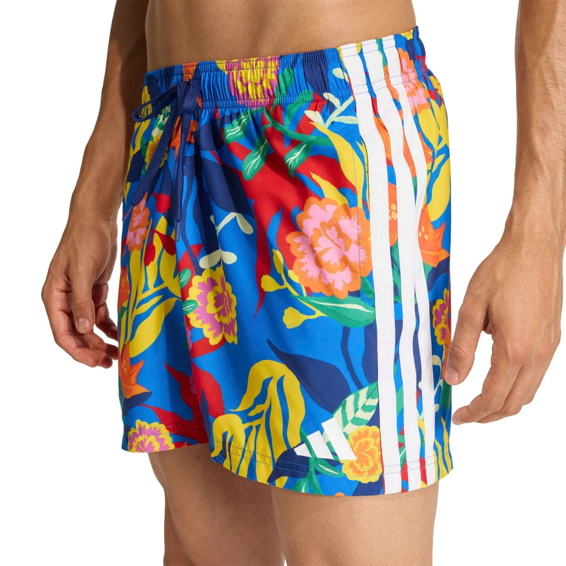 MEXICANA FLORALS 3 STRIPES SWIM SHORTS 5 INCH - Image 5