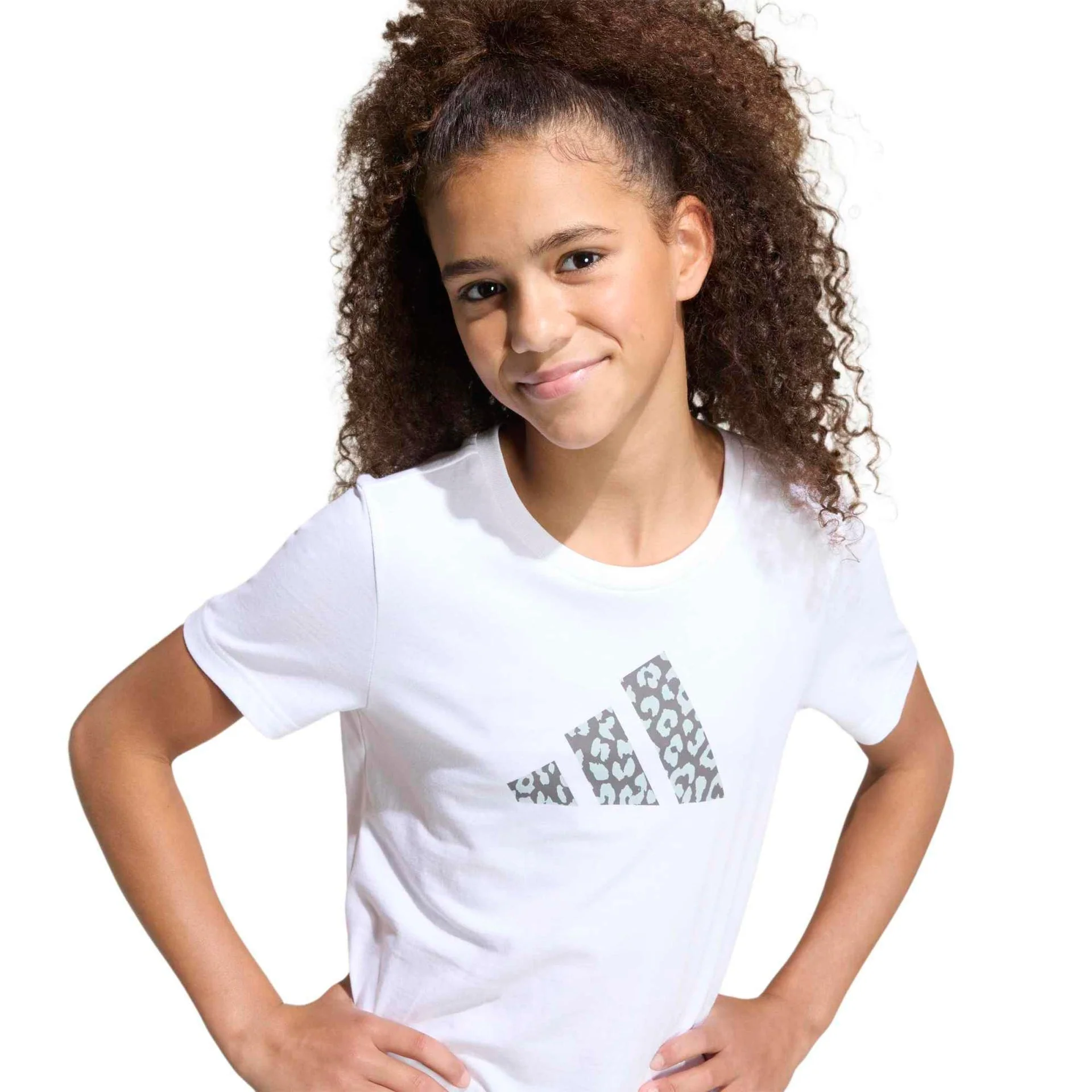 Junior Girls Animal Print Graphic T-Shirt - Image 5