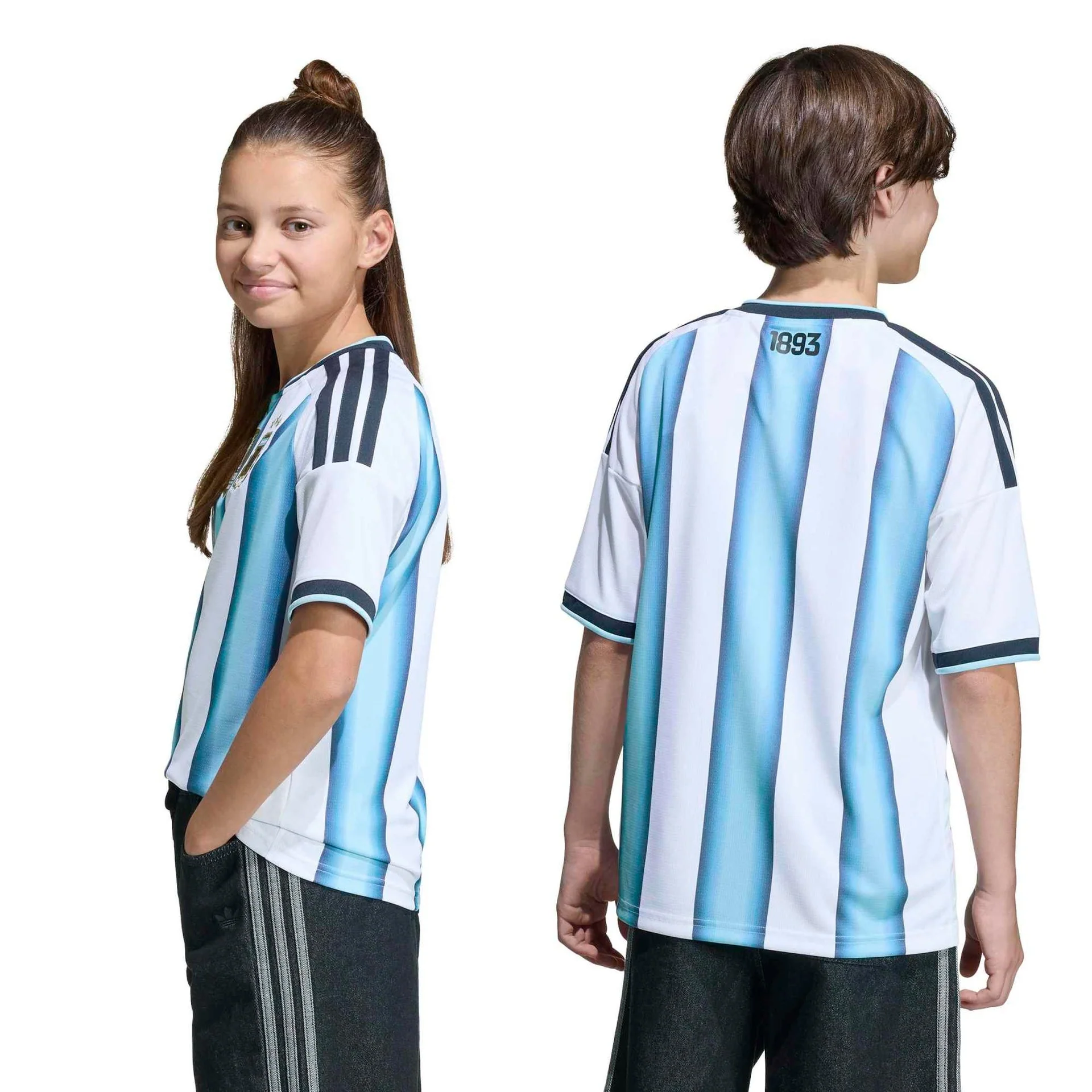 Argentina 26 Home Kids Jersey - Image 8