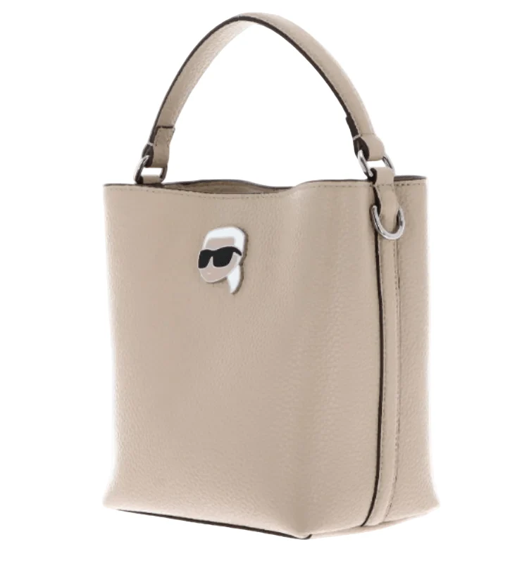 KARL LEGERFELD Ikon Pebble Bucket Bag  KB48 - Image 3
