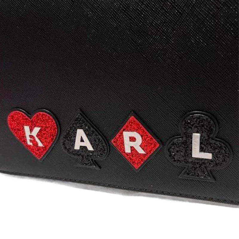 KARL LEGERFELD K/Kards-Shoulderbag-Black- KB15 - Image 6