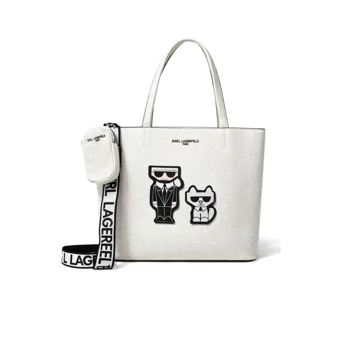 KARL LEGERFELD Paris MAYBELLE2 SATCHEL Bag KB55