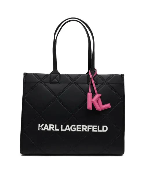 KARL LEGERFELD Shopperka k/skuare embossed lg tote KB67