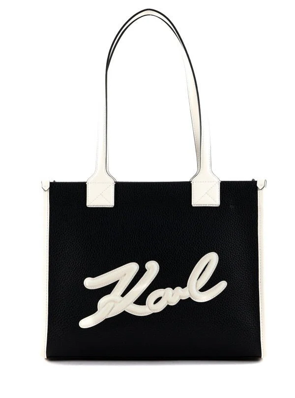 KARL LEGERFELD Weave Shoulder Bag KB69