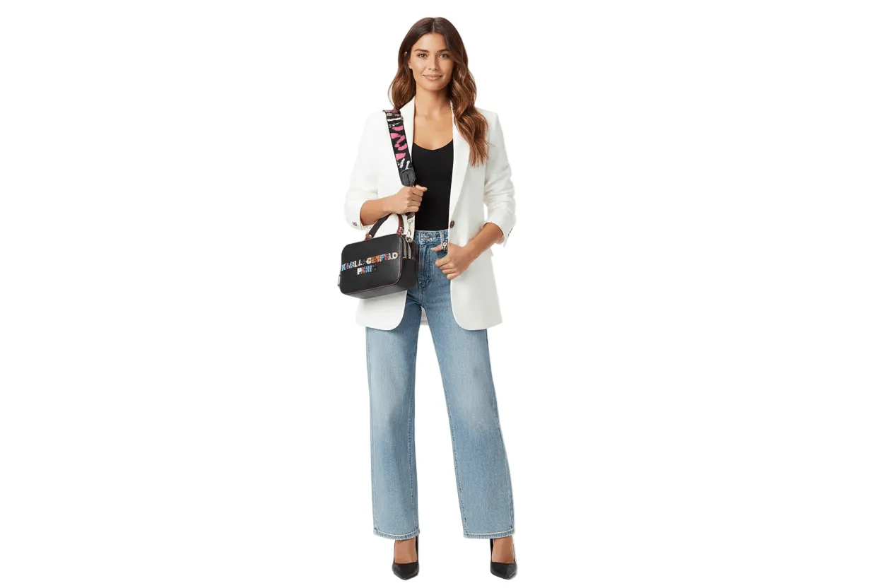 KARL LEGERFELD Simone Camera Crossbody KB70 - Image 2