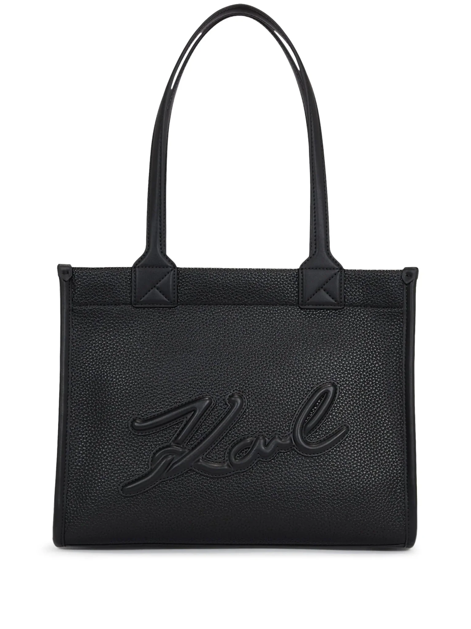 KARL LEGERFELD Weave K/Skuare Grainy Handtasche Bag KB74