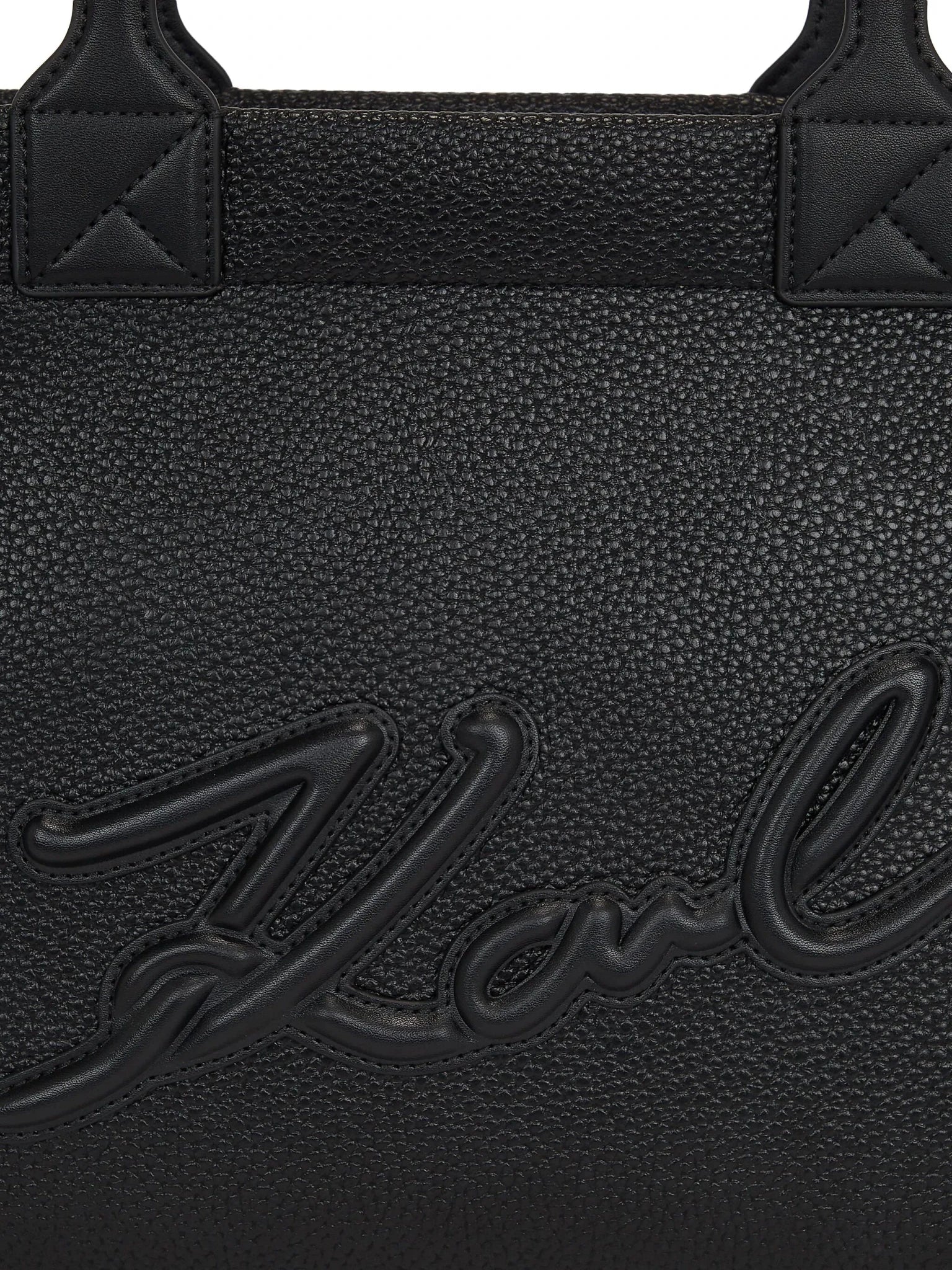 KARL LEGERFELD Weave K/Skuare Grainy Handtasche Bag KB74 - Image 4