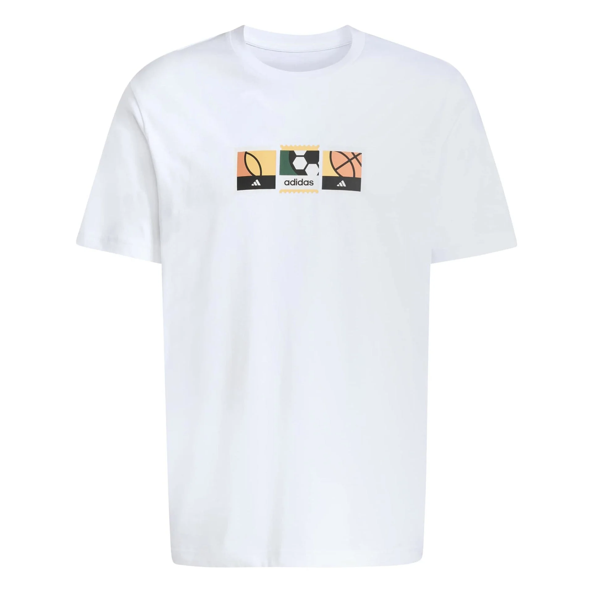 MEMORIES OF SPORT STAMPS GRAPHIC T-SHIRT - Image 2