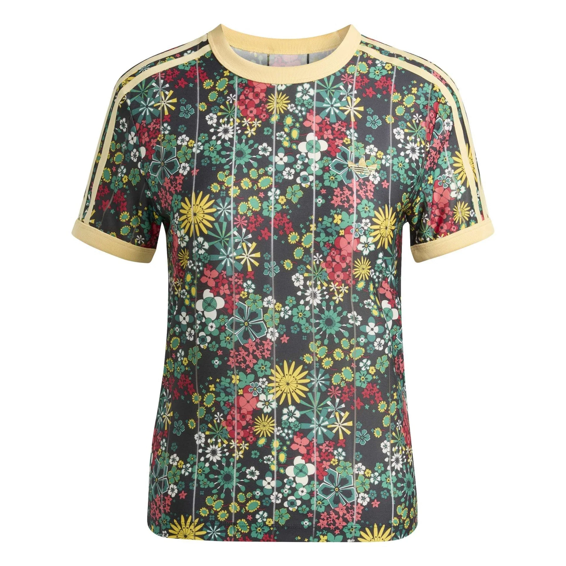 ADIDAS ORIGINALS X LIBERTY LONDON 3 STRIPES T-Shirt - Image 2