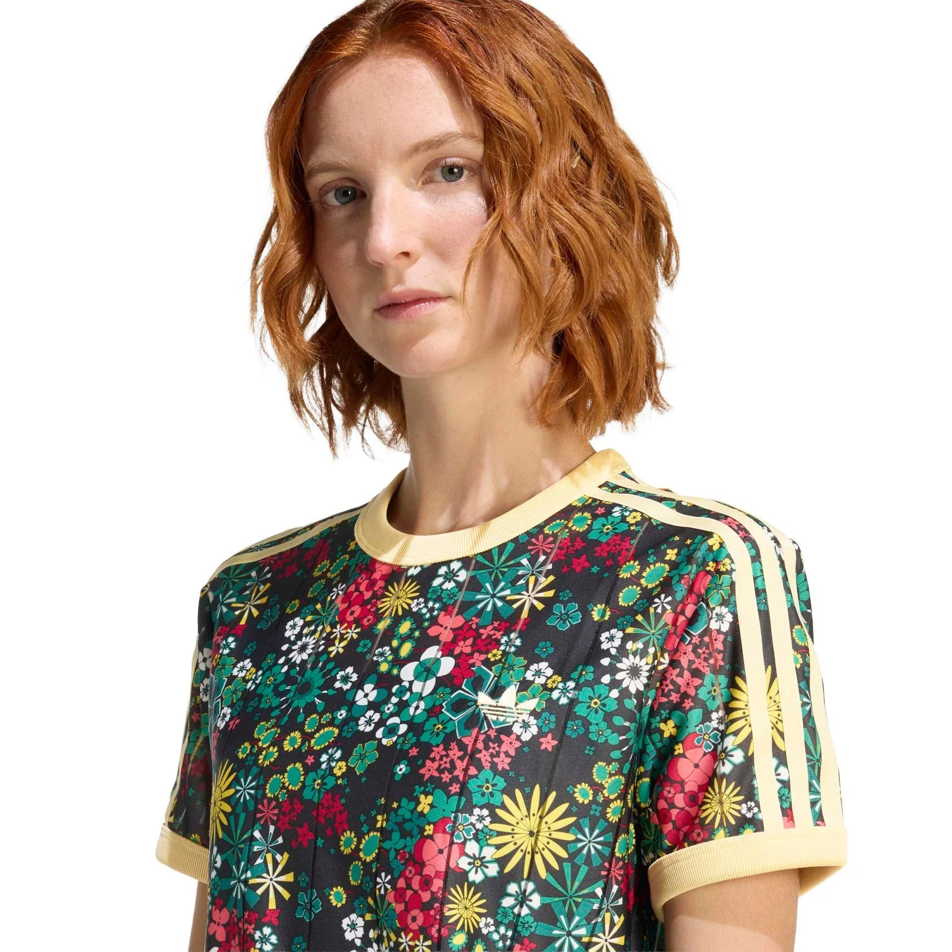 ADIDAS ORIGINALS X LIBERTY LONDON 3 STRIPES T-Shirt - Image 6