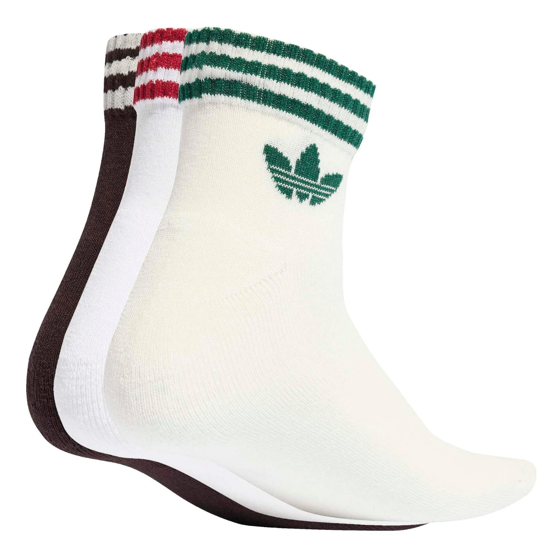 3-Stripes Ankle Socks 3 Pairs - Image 2