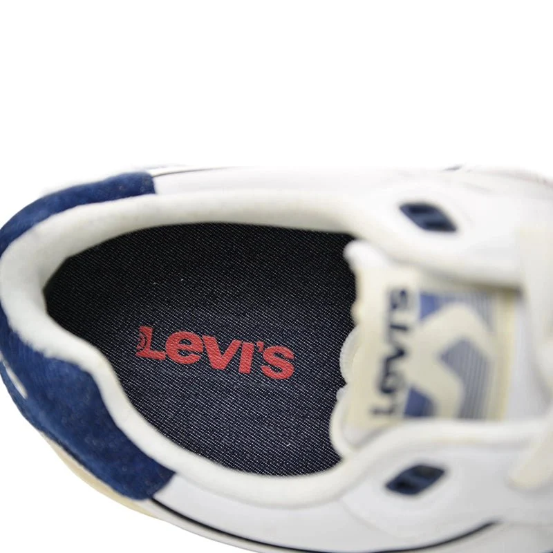 LEVI'S Glide men sneaker white LVM2 - Image 6
