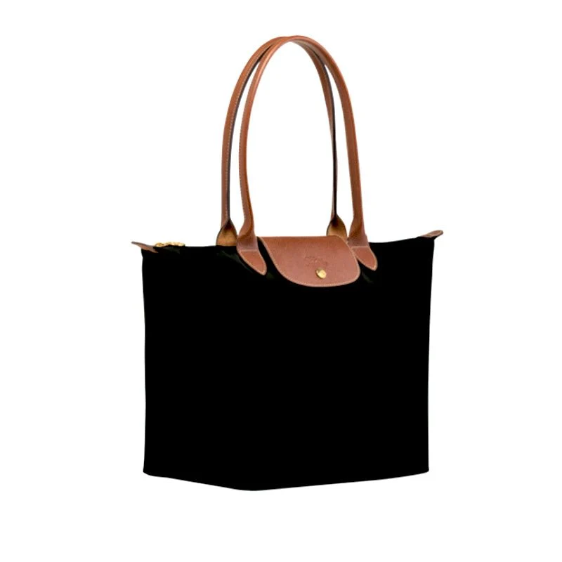 LONGCHAMP Large Le Pliage-ShoulderBag-Black - LB1 - Image 4