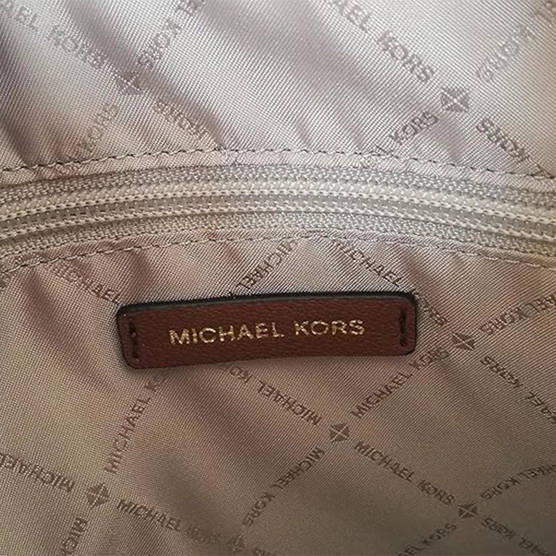MICHAEL KORS Charlotte Signature Leather Top Zip Tote MK10 - Image 5