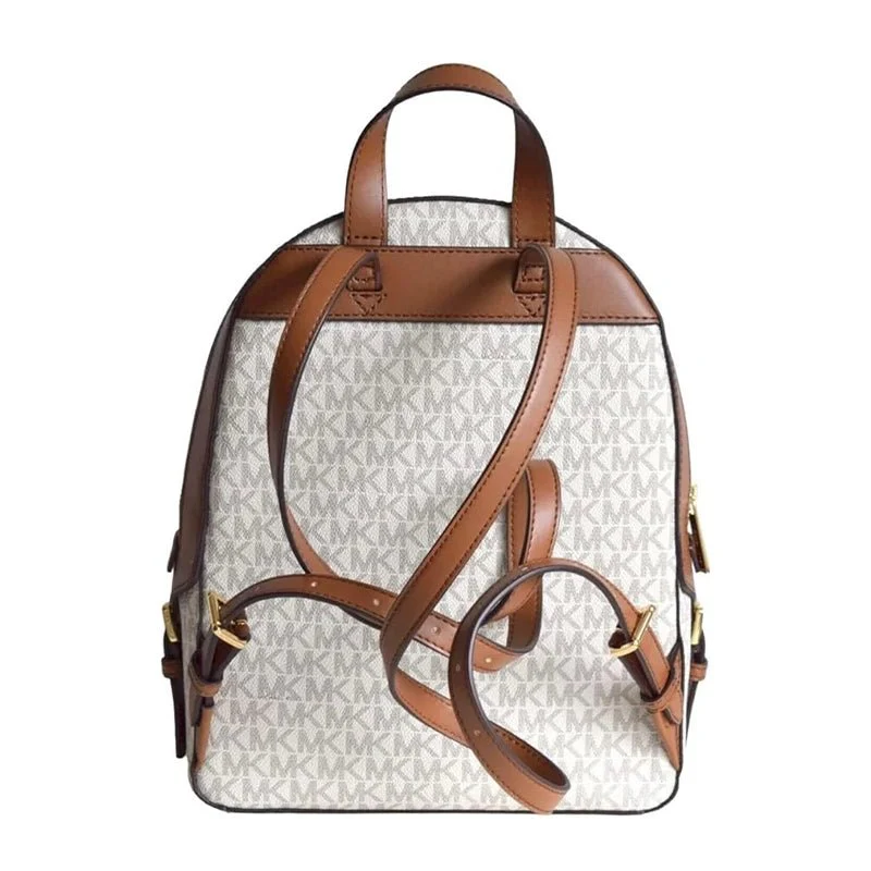 MICHAEL KORS Jaycee Medium Logo Backpack - WHITE- MK17 - Image 7