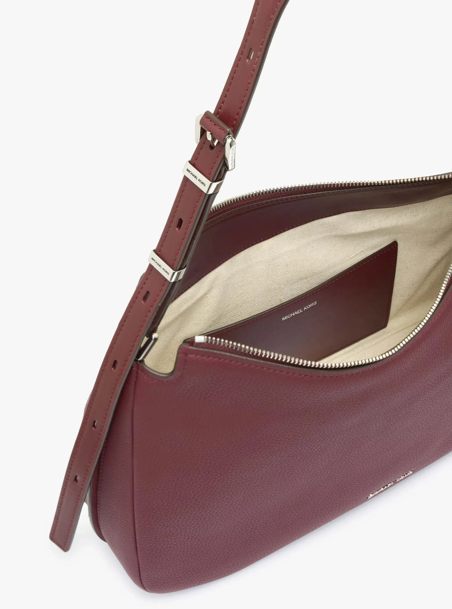 MICHAEL KORS Nolita Medium Signature Logo Shoulder Bag MK48 - Image 6