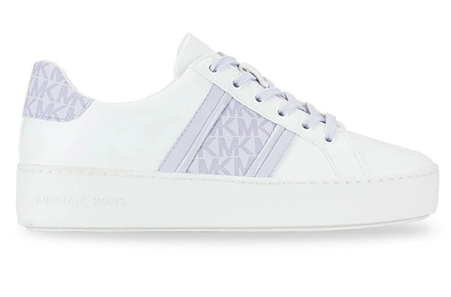 MICHAEL KORS Poppy Logo Stripe Lace Up Sneakers MKW10