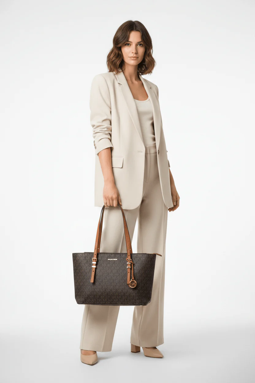 MICHAEL KORS QUINN TOTE - Tote bag - brown MK55 - Image 2