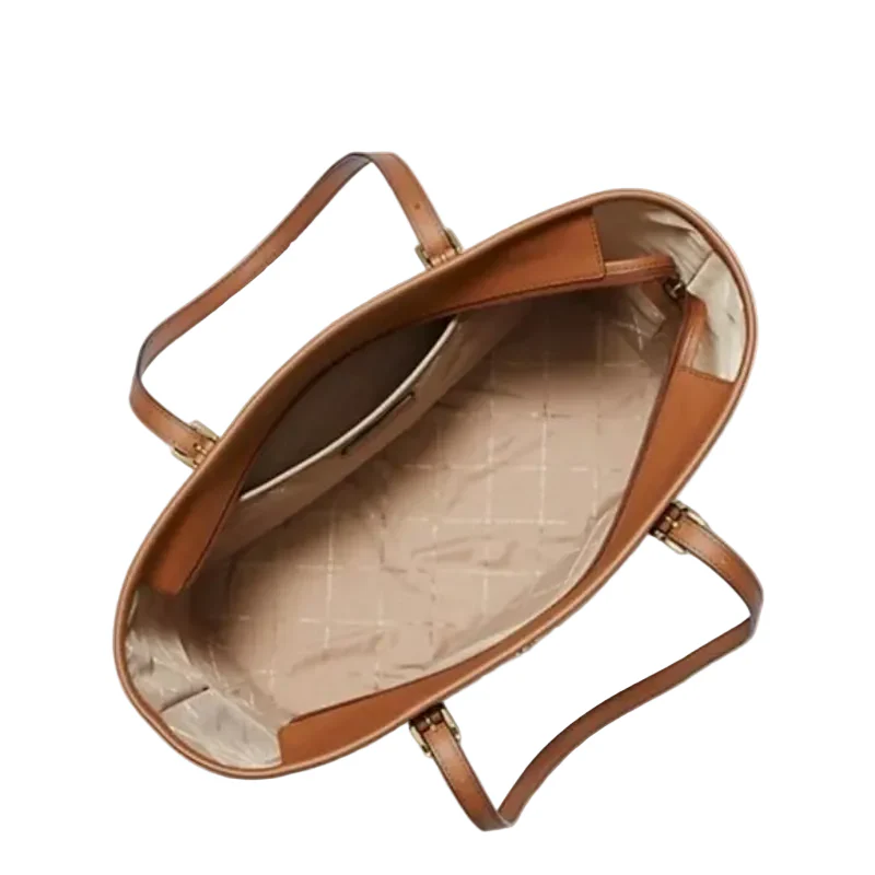 MICHAEL KORS Vanilla PVC Jet Set Travel LG MK31 - Image 4