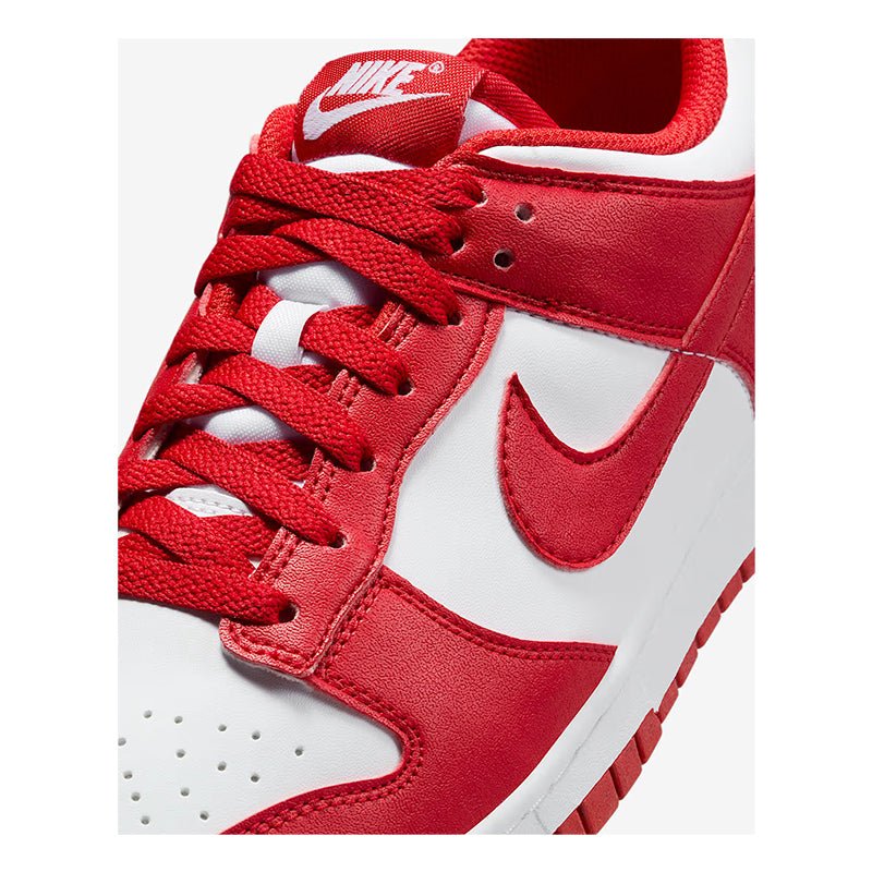 NIKE Dunk Low Next Nature Shoes Red - Image 6