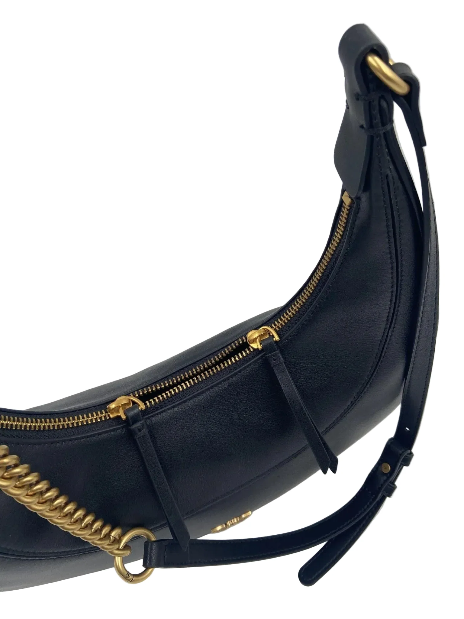 PINKO BRIOCHE HOBO MINI VITELLO MORBIDO BAG PB41 - Image 5