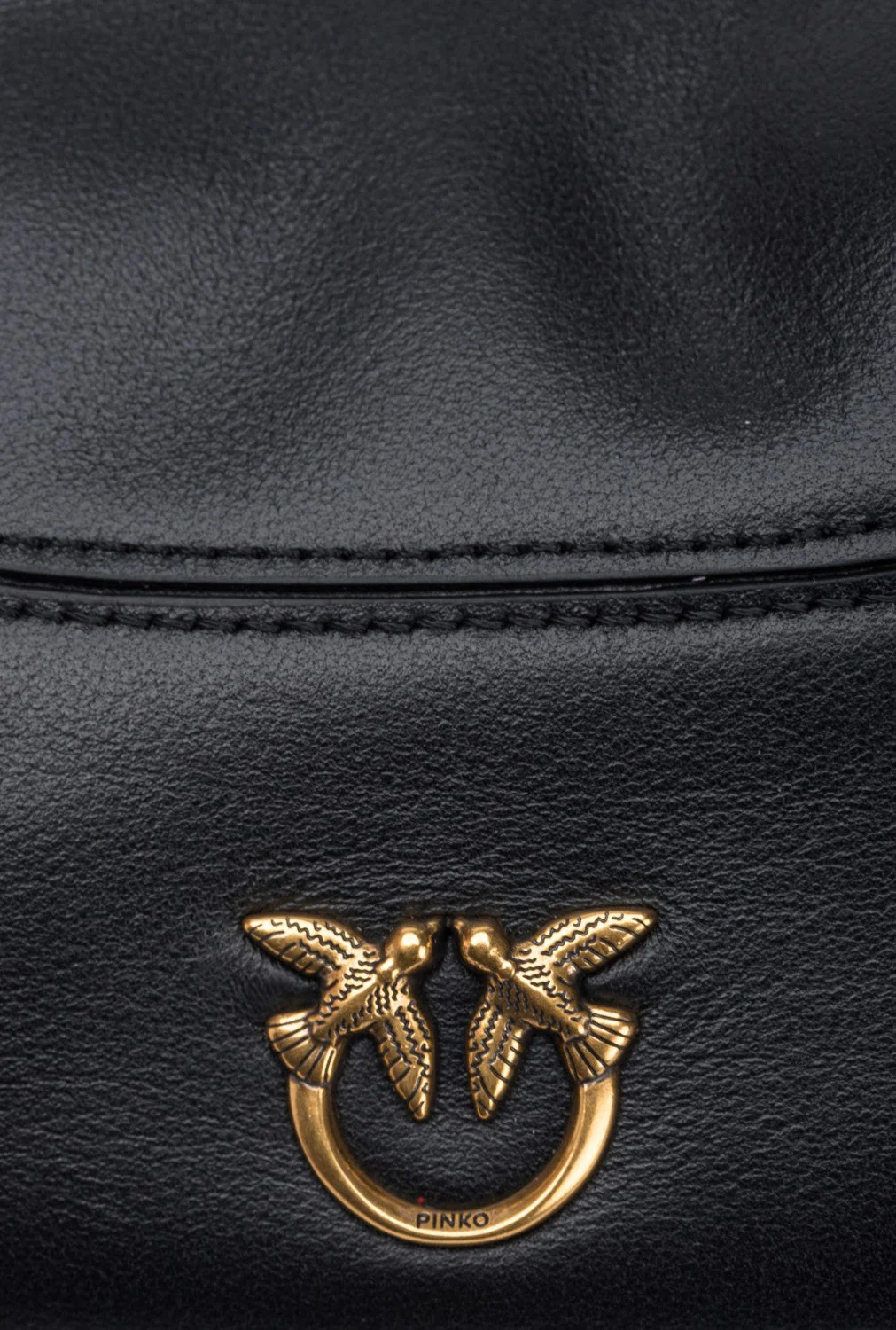 PINKO BRIOCHE HOBO MINI VITELLO MORBIDO BAG PB40 - Image 4