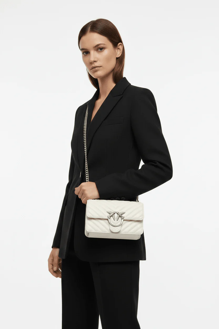 PINKO Icon Love Mini Bag with V Lining PB32 - Image 2