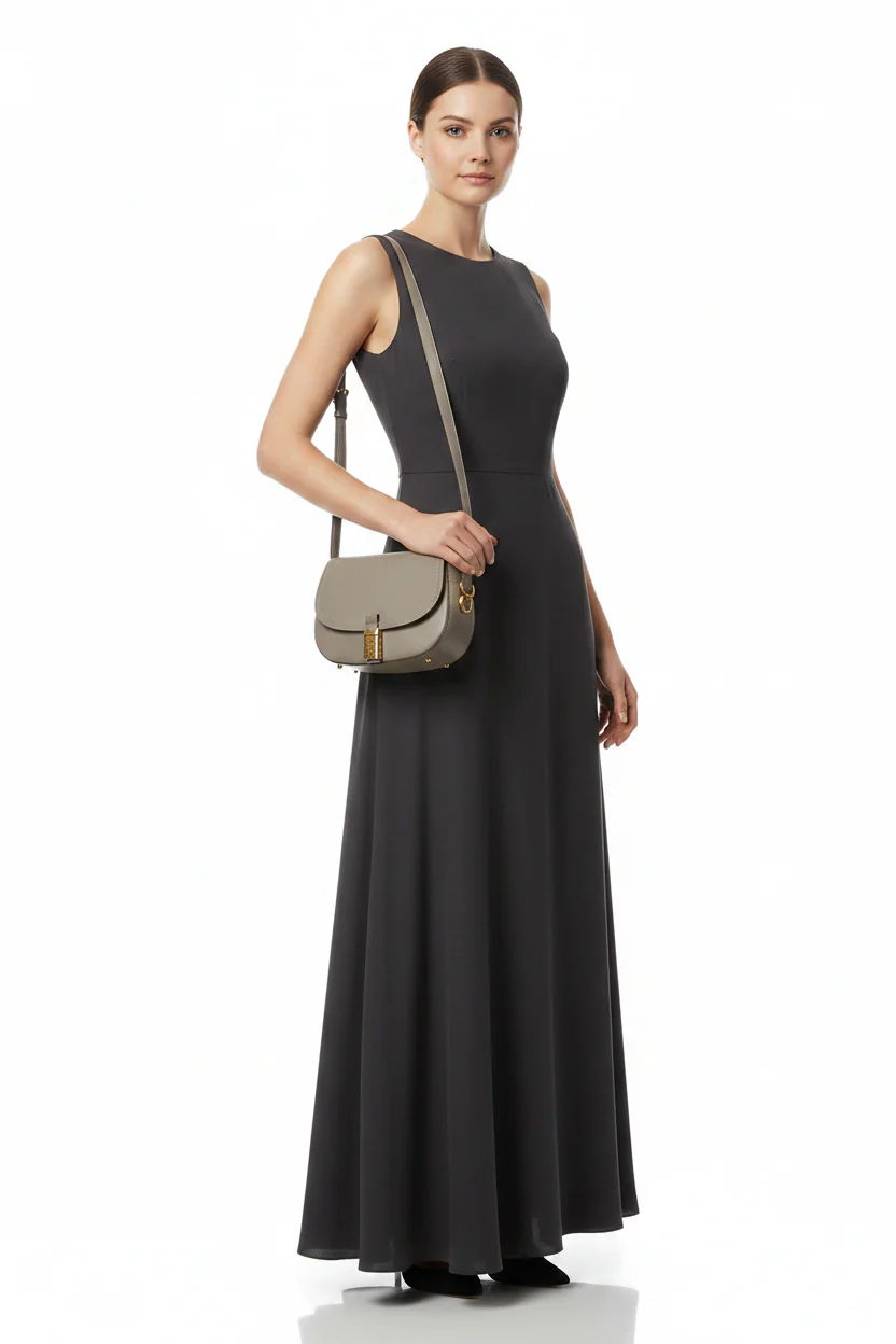PINKO SADDLE MINI Shoulder bag with brand logo clasp PB77 - Image 2