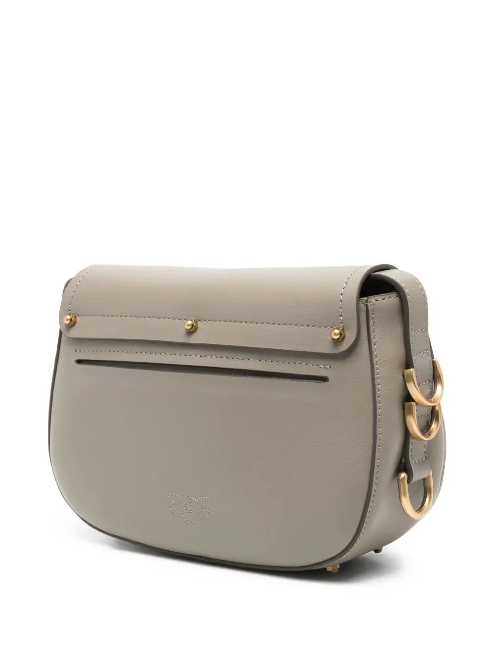 PINKO SADDLE MINI Shoulder bag with brand logo clasp PB77 - Image 3