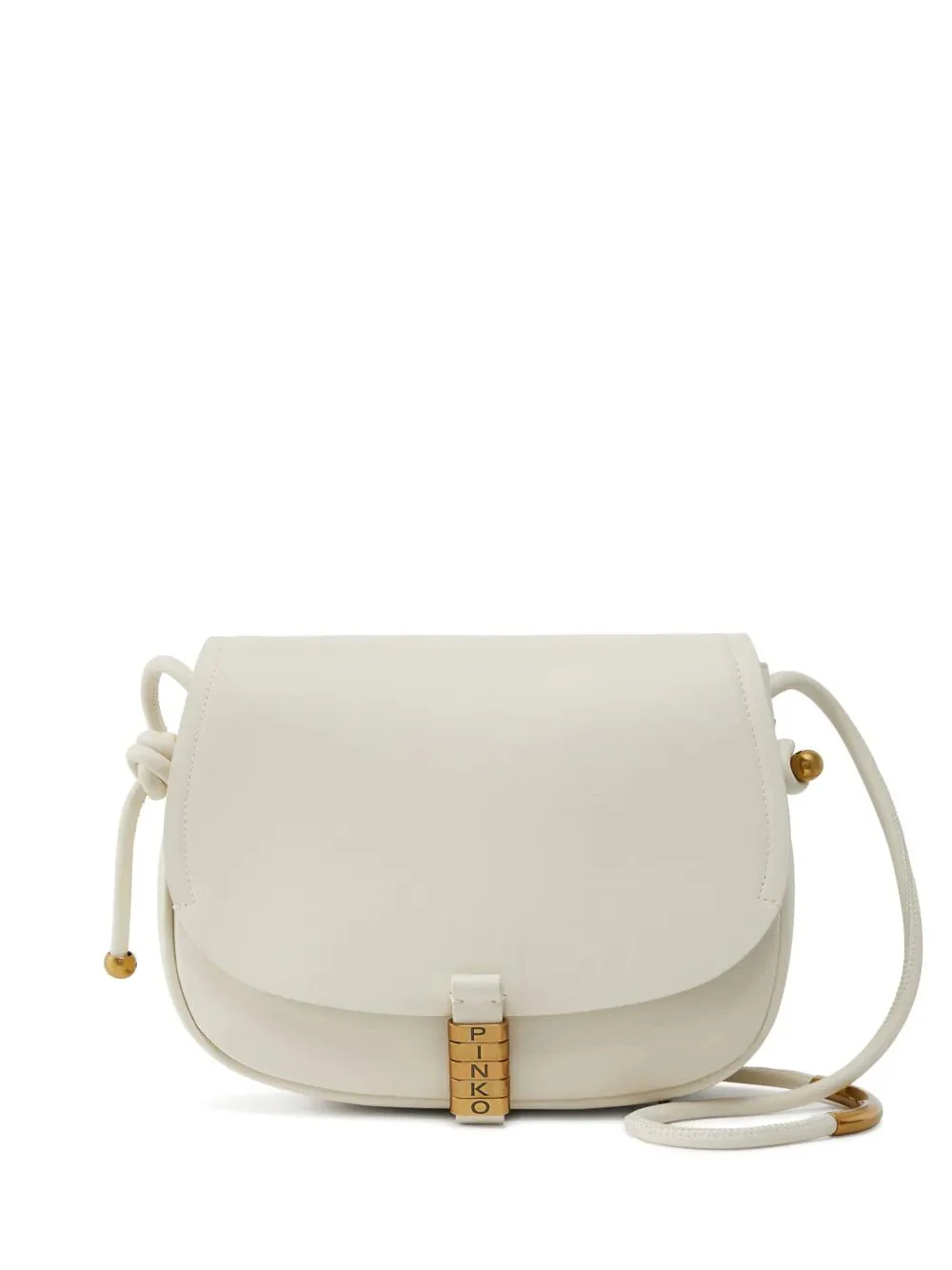 PINKO SADDLE MINI Shoulder bag with brand logo clasp PB57