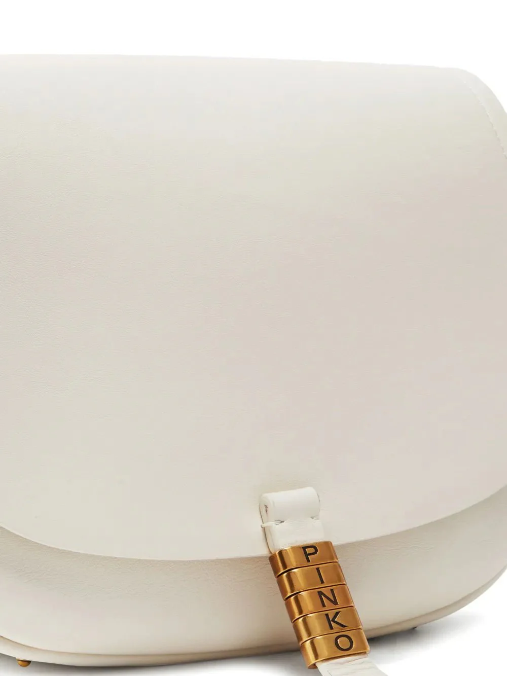PINKO SADDLE MINI Shoulder bag with brand logo clasp PB57 - Image 4