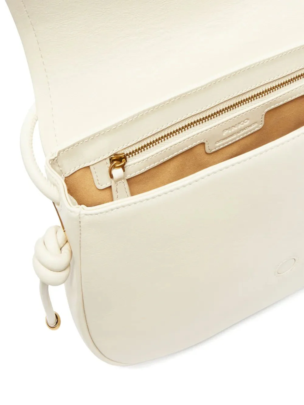 PINKO SADDLE MINI Shoulder bag with brand logo clasp PB57 - Image 5
